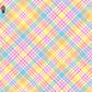 Printed Vinyl - Spring Plaid