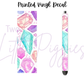 Printed Vinyl - Pastel Gems