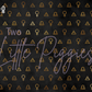 Printed Vinyl - Libra - Black and Gold