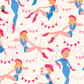 Printed Vinyl - Let's Go Girls