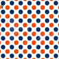 Printed Vinyl - Cheer - Navy and Orange