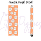 Printed Vinyl - Boho Orange and Pink