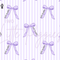 Printed Vinyl - God's Daughter Bows