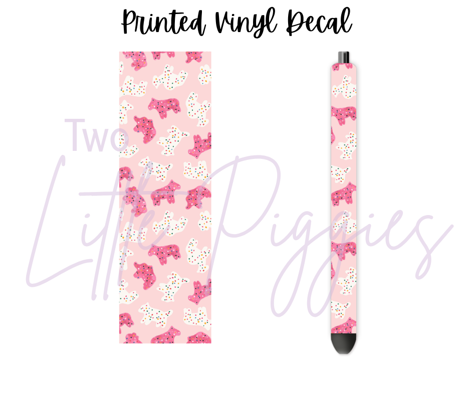 Printed Vinyl - Animal Cookie