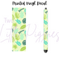 Printed Vinyl - Tropical Green Leaves