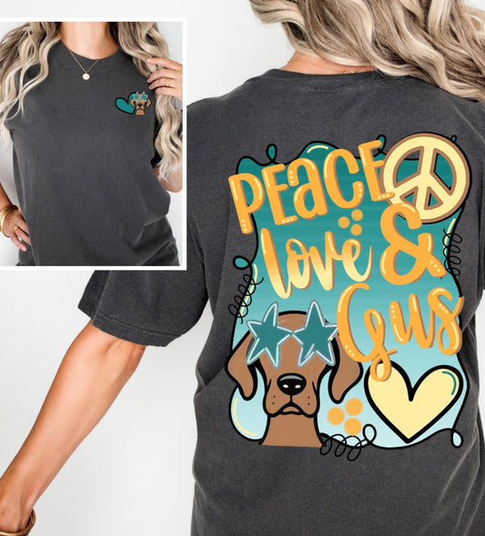 Peace, Love and Gus Merch Pre-Order