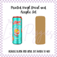 Printed Vinyl and Acrylic Set - Alani Nu - Juicy Peach