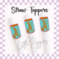 3D Printed - Straw Topper - Alani Nu Can
