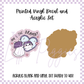 Printed Vinyl and Acrylic Set -  Am I the Drama