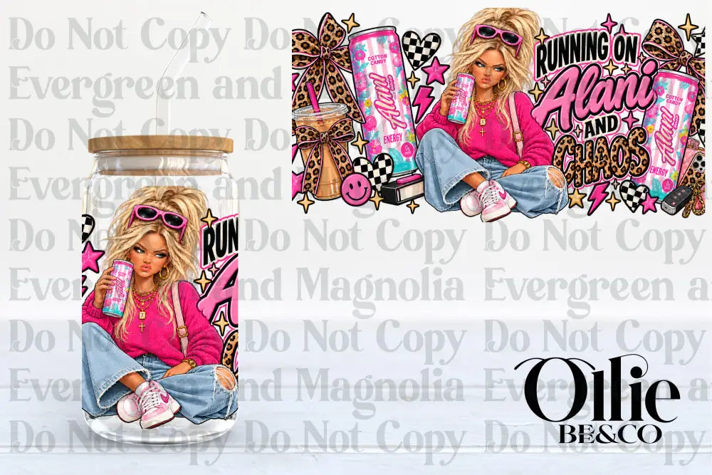 Blonde CC Running On A And Chaos