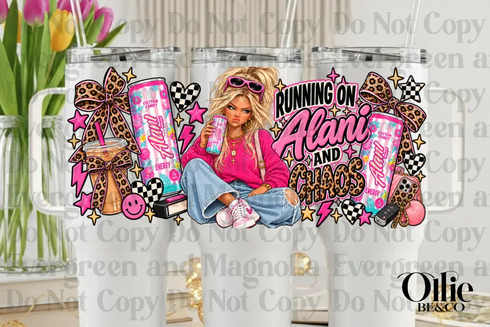 Blonde CC Running On A And Chaos