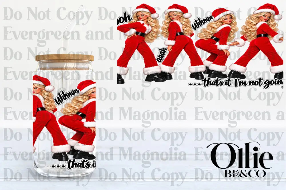 Blonde Santa Doll