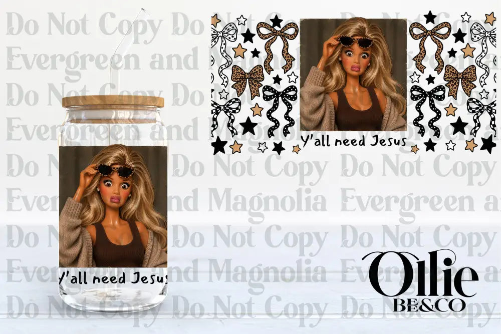 Blonde Y_all Need Jesus