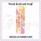Printed Vinyl - Bookmark - One More Chapter