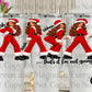 Brunette Santa Doll