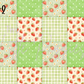 Printed Vinyl - Strawberry Patch