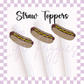 3D Printed - Straw Topper - Hotdog