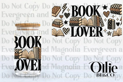 Checkered & Leopard Book Lover