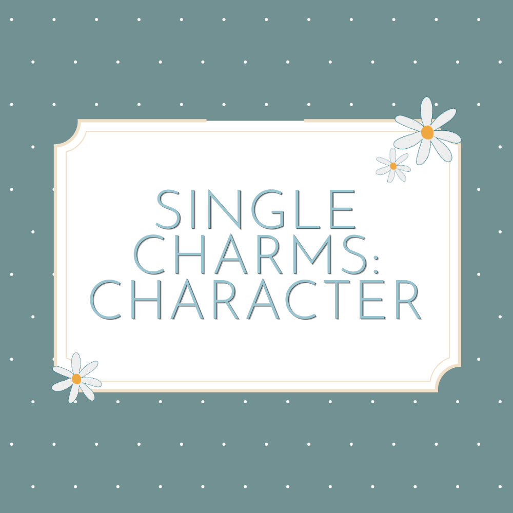 Single Character Charms
