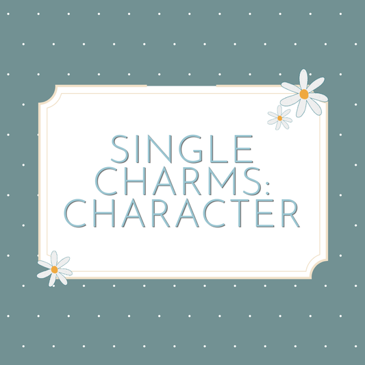 Single Character Charms