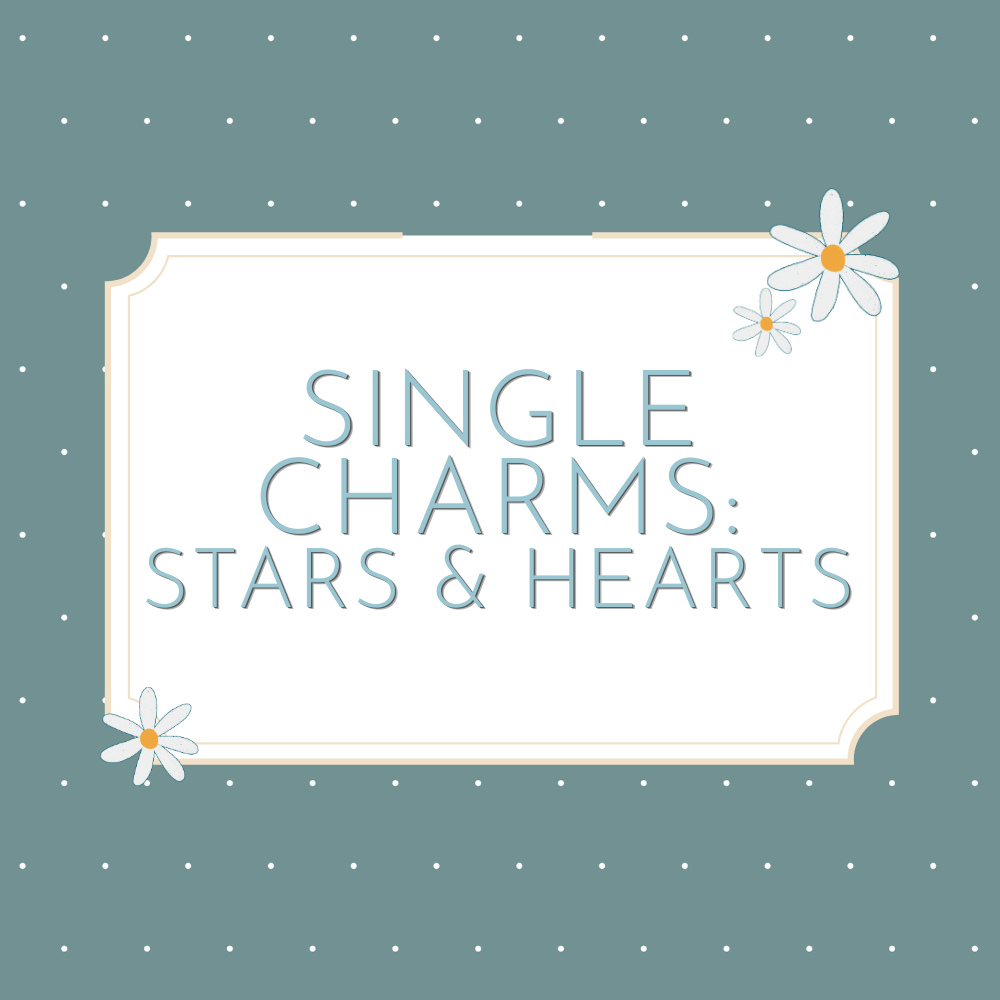 Single Stars & Heart Charms