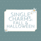 Single Fall & Halloween Charms