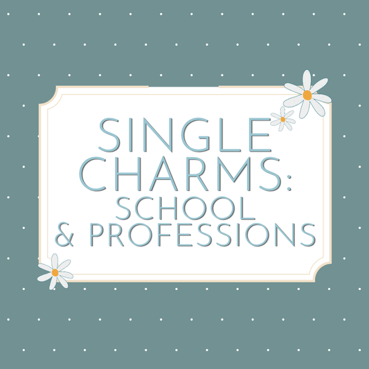 Single School & Profession Charms