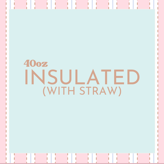 WS - 40oz Straw Tumblers