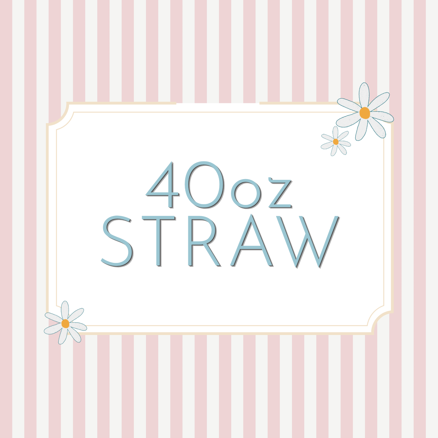 WS - 40oz Straw Tumblers
