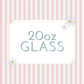 WS - 20oz Glass with Handle