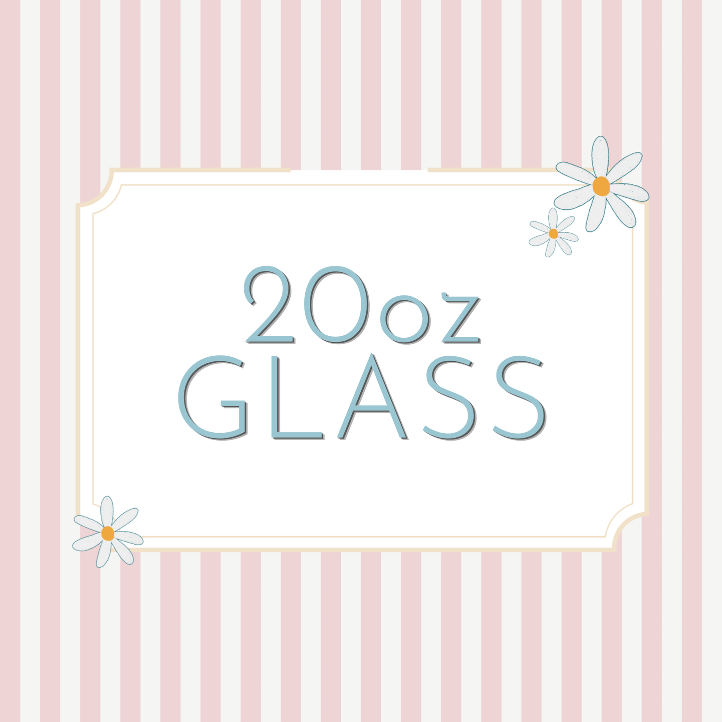 WS - 20oz Glass with Handle