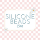 15mm Round Silicone Beads