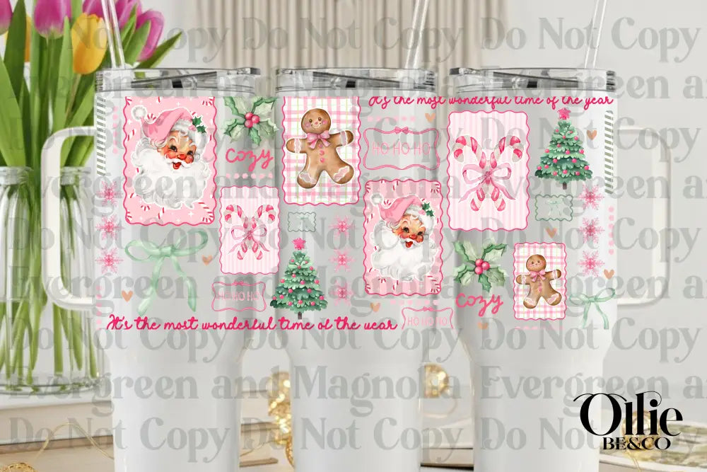 Coquette Christmas Stamps