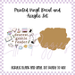 Printed Vinyl and Acrylic Set - Dearest Gentle Reader