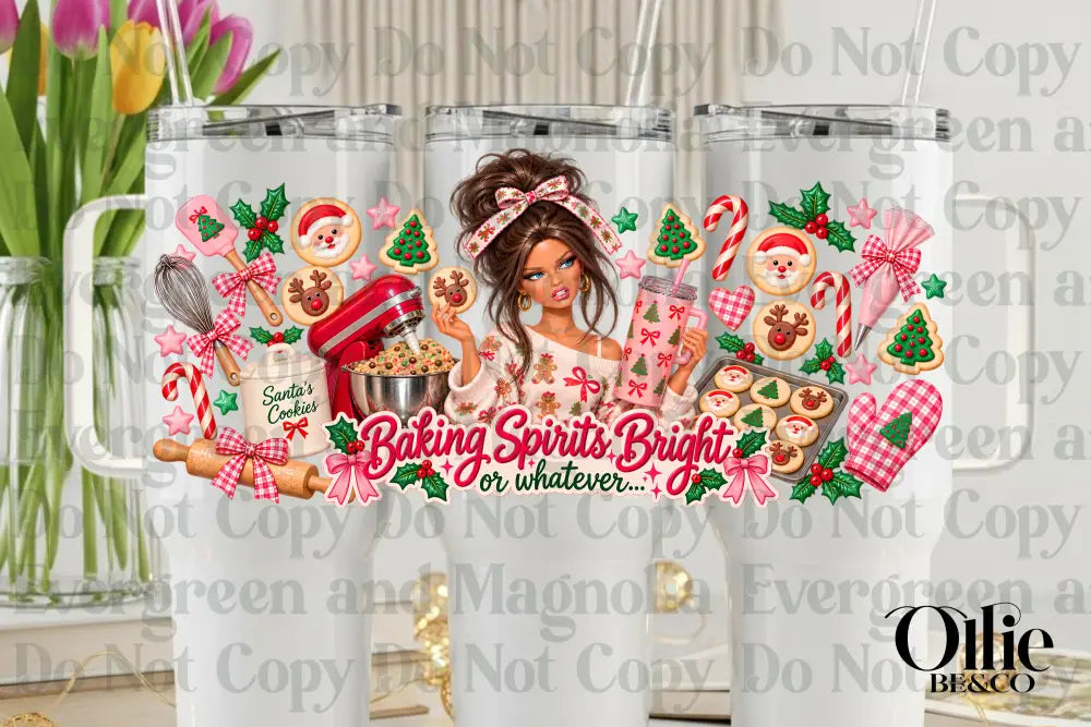 Doll Baking Brunette
