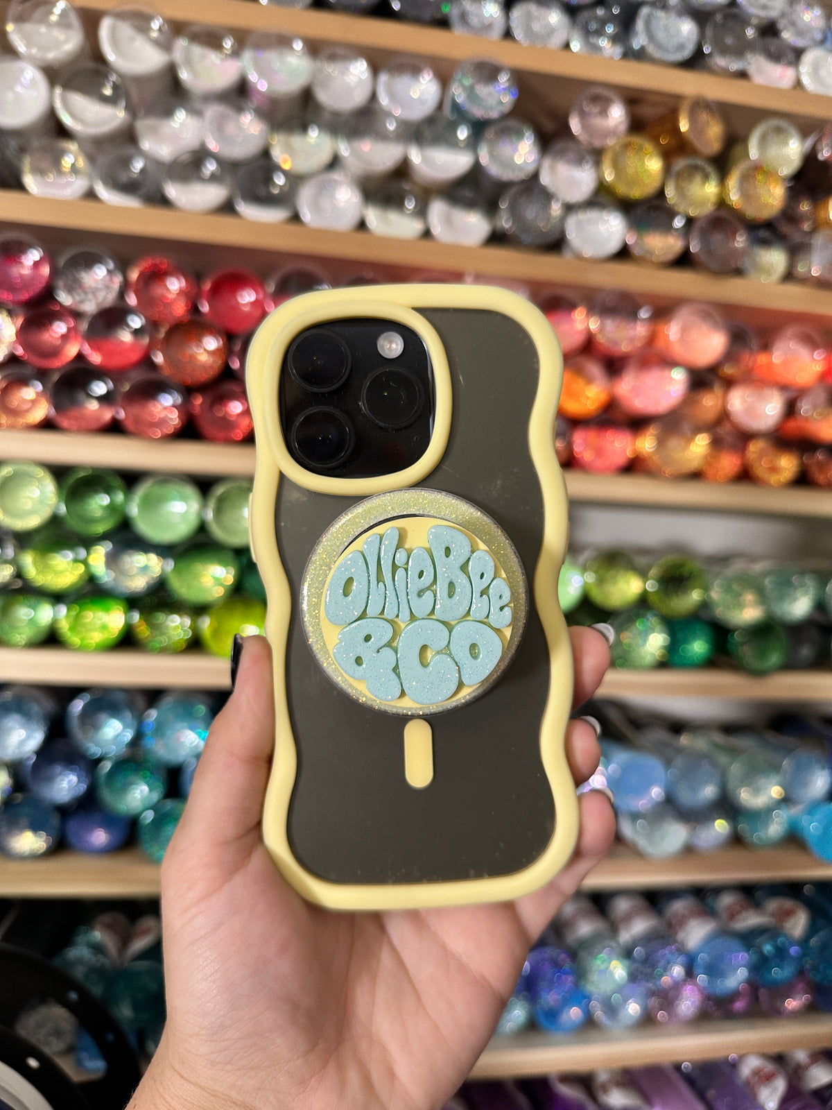 Custom 3D Magnetic Phone Grips