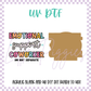 UV DTF -  Acrylic Blank and Decal - 2 inch - Emotional Support Coworker