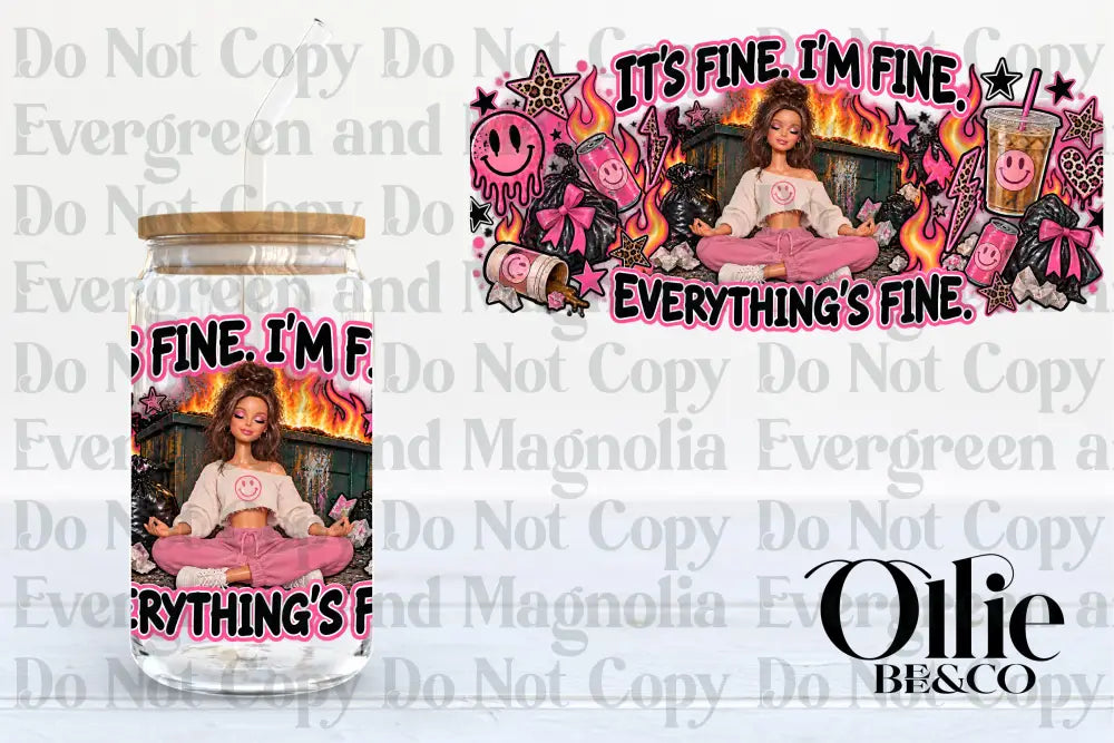Everything Is Fine Doll - Brunette