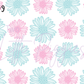 Printed Vinyl - Springtime Flowers