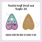 Printed Vinyl and Acrylic Set - Pastel Planchette