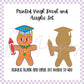 Printed Vinyl and Acrylic Set - Gingerbread Grad