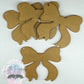 Acrylic Blanks - Bow (3pc)