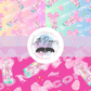 Printed Vinyl - Alani Cotton Candy Collection
