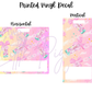 Printed Vinyl - Alani Cotton Candy Collection