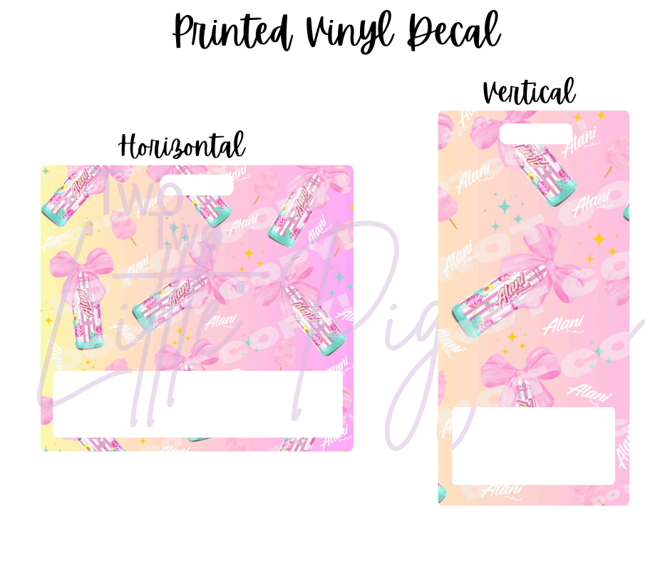 Printed Vinyl - Alani Cotton Candy Collection