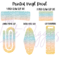 Printed Vinyl - Sunny Days Collection