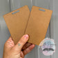 Acrylic Blank - Badge Buddy (3pc)