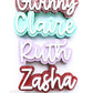 Acrylic Hair Clips