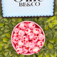 15mm Round Silicone Beads