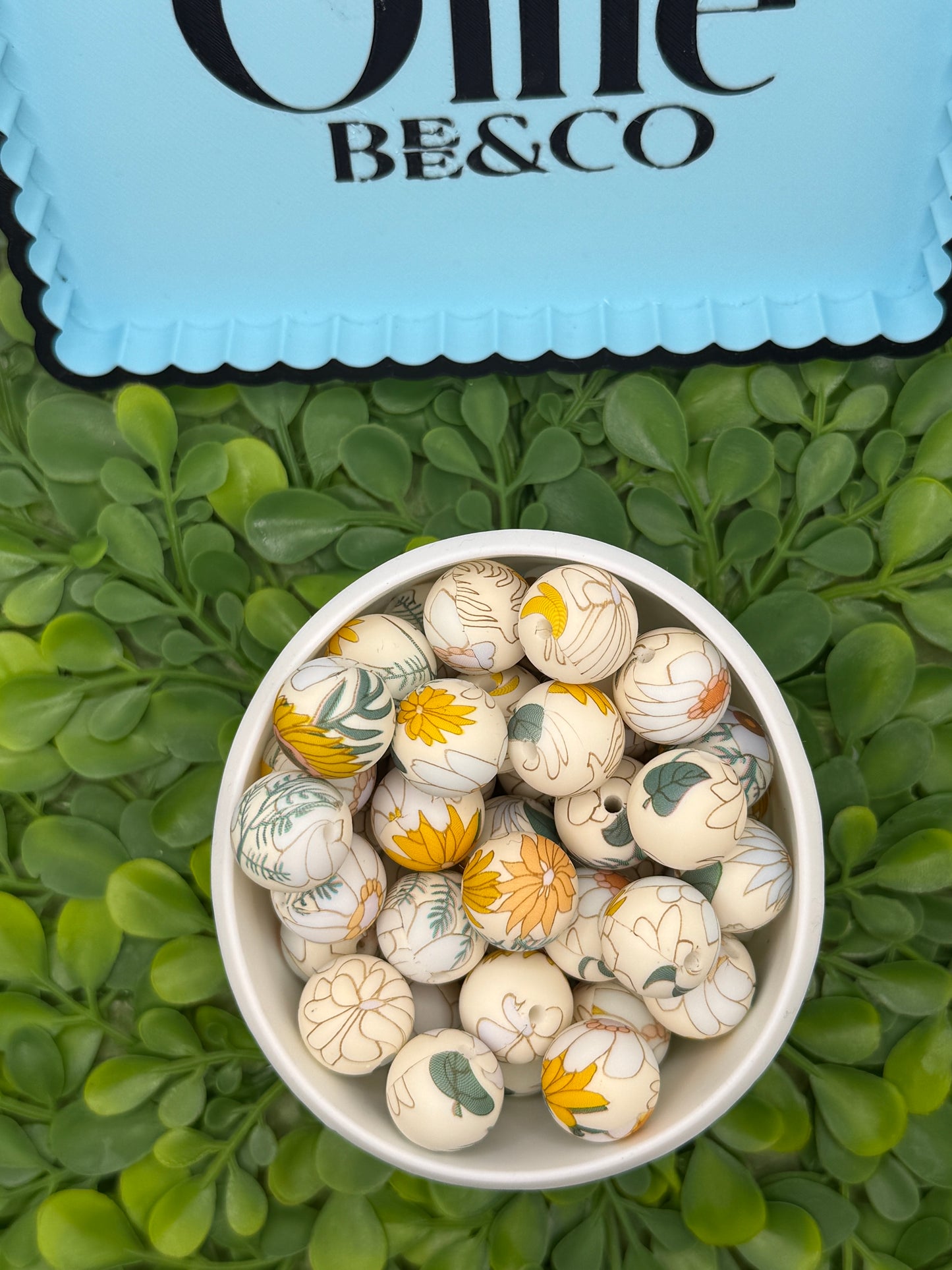 15mm Round Silicone Beads